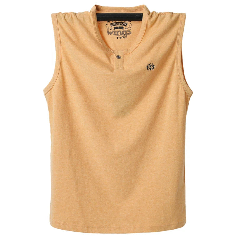 sanyamk Tank Tops Men Men's Sweat Big Yards Men Vest Vest Summer Comfortable Cool Super Large Sleeveless Cotton Undershirt Plus Size 6XL