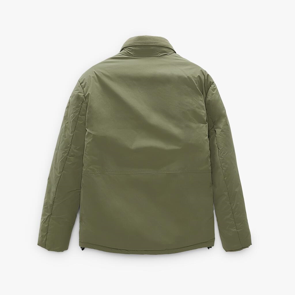 sanyamk Men's Cargo Cotton Jacket Big Pocket Warm Solid Color Coats Fashion Windproof Outwear For Male
