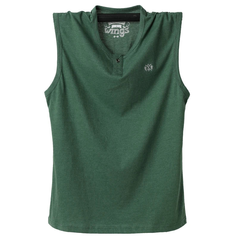sanyamk Tank Tops Men Men's Sweat Big Yards Men Vest Vest Summer Comfortable Cool Super Large Sleeveless Cotton Undershirt Plus Size 6XL