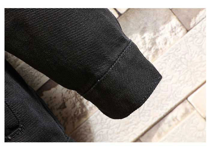 sanyamk Men Fashion Denim Jacket Plus Size M-5XL Loose Baggy Jeans Coat Japan Style Streetwear Casual Cowboy Jacket Men Clothing