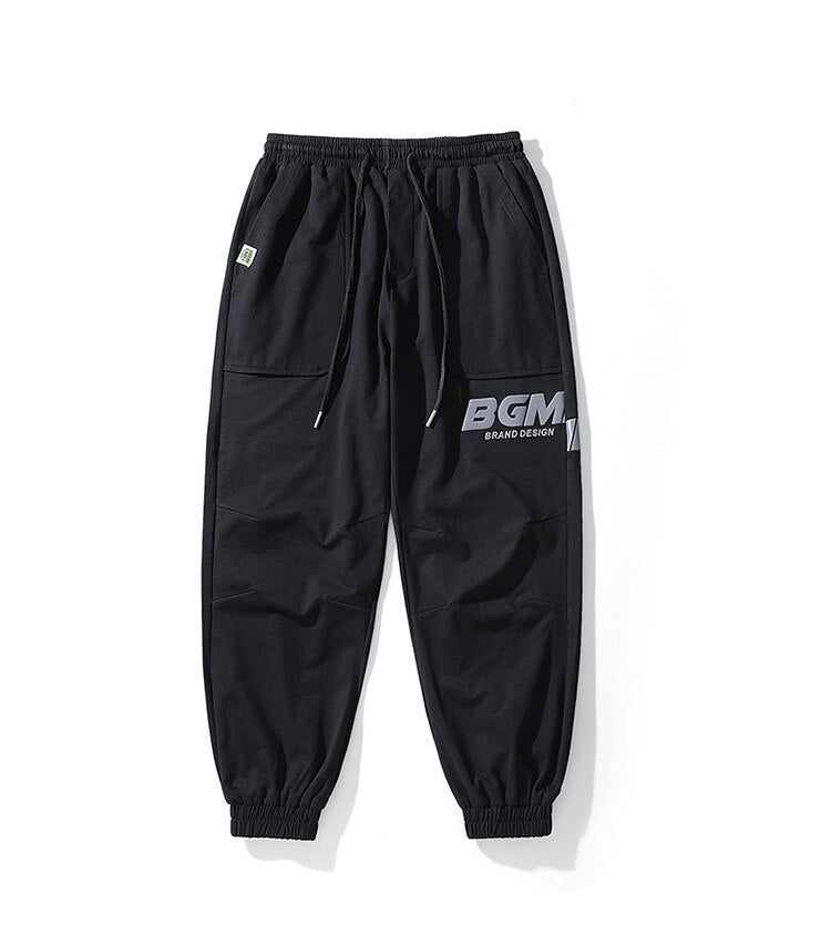 sanyamk Knit Pants Men Spring New Loose Casual Sweatpants Ami Khaki Cotton Trousers Men Offset Print Joggers Portswear Tracksuit