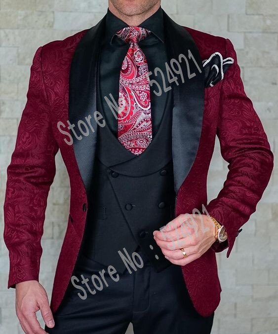 sanyamk New Arrival Men Suits White and Blue Groom Tuxedos Peak Lapel Groomsmen Wedding Best Man ( Jacket+Pants+Vest+Tie ) C713