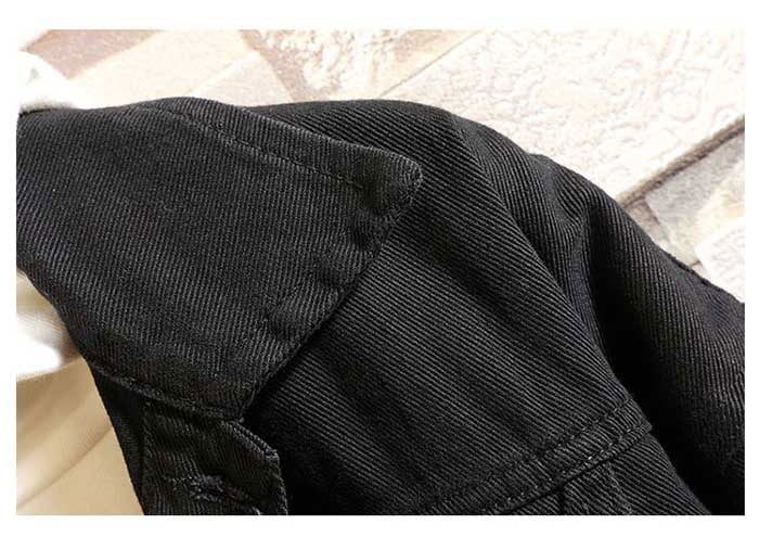 sanyamk Men Fashion Denim Jacket Plus Size M-5XL Loose Baggy Jeans Coat Japan Style Streetwear Casual Cowboy Jacket Men Clothing