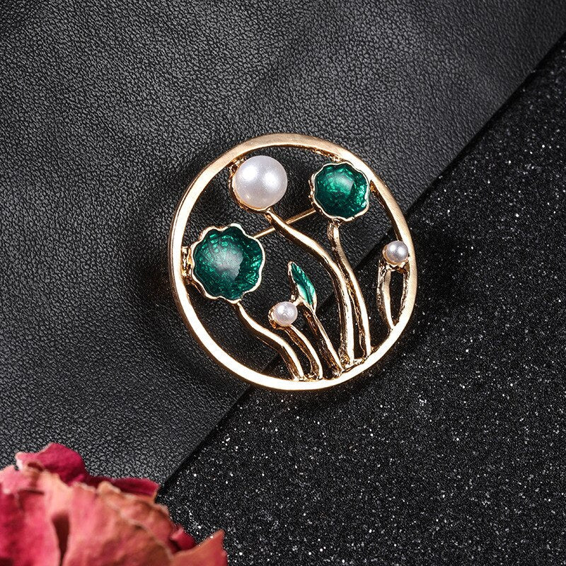 New Retro Animal Lion Head Brooch Fashion Men's Suit Shirt Collar Pin Needle Badge Lapel Pins and Brooches Jewelry Accessories