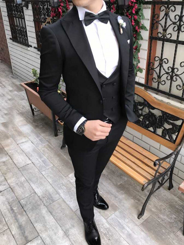 sanyamk Custom Made Men Suits Olive Green Groom Tuxedos Notch Lapel Groomsmen Wedding Best Man 3 Pieces ( Jacket+Pants+Vest+Tie ) C894