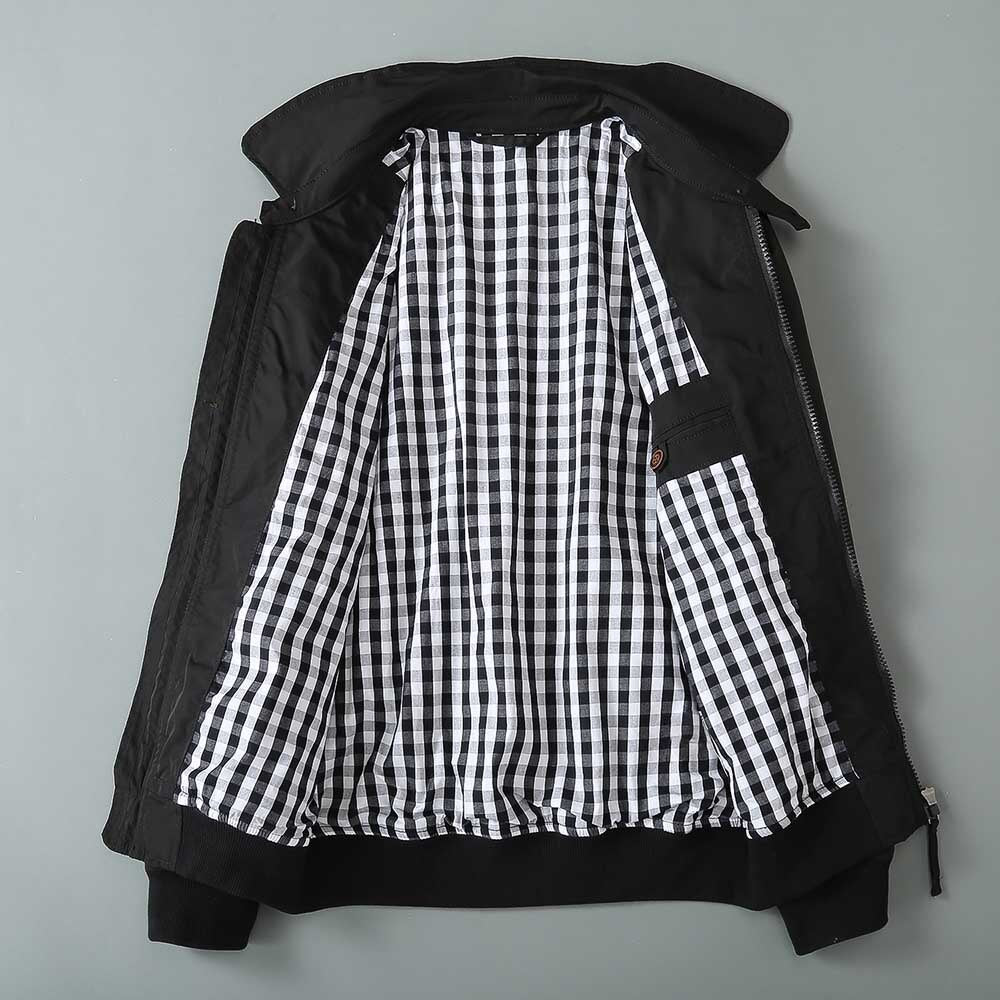 Bonsir Fashion Bomber Jacket Men Casual Light Jacket Polyester Windbreaker Spring Autumn Coat Jacket Men Clothing