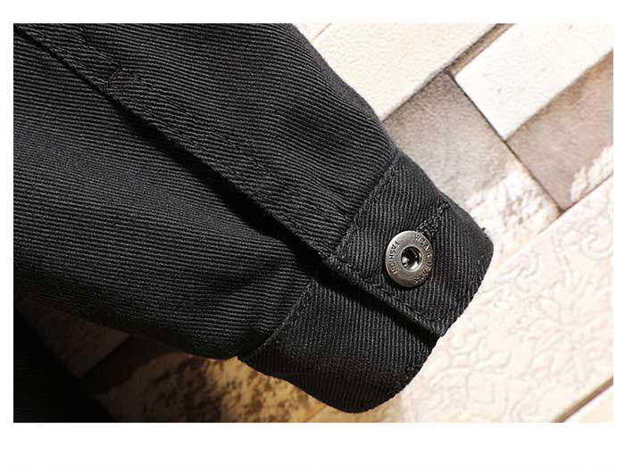 sanyamk Men Fashion Denim Jacket Plus Size M-5XL Loose Baggy Jeans Coat Japan Style Streetwear Casual Cowboy Jacket Men Clothing