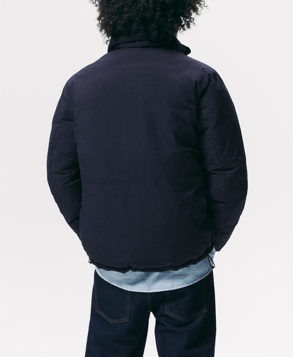 sanyamk Men's Cargo Cotton Jacket Big Pocket Warm Solid Color Coats Fashion Windproof Outwear For Male