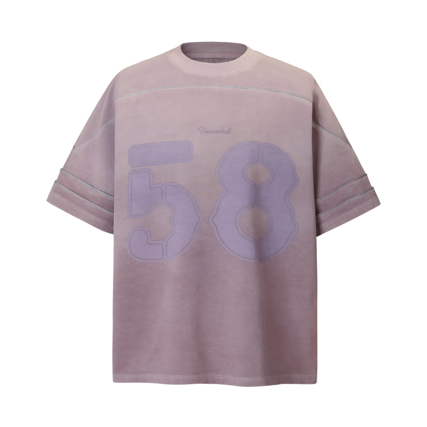 2025 9655 2025n 2025 Summer Neutral Premium Sense Washed Retro Deconstruction Heavy Men's Premium Sense Short Sleeve T-Shirt