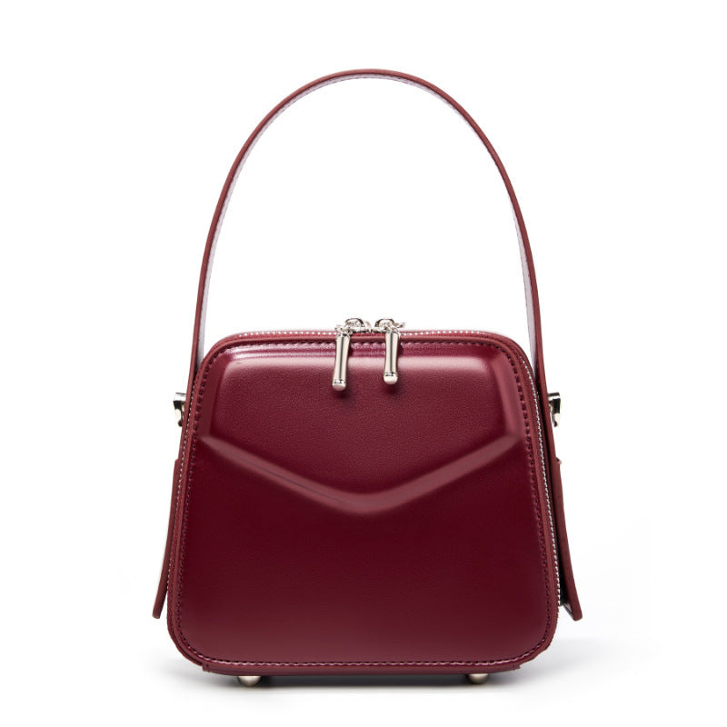 2025 Portable eaves bag, light commuter small square bag popular autumn and winter new casual texture shoulder messenger bag