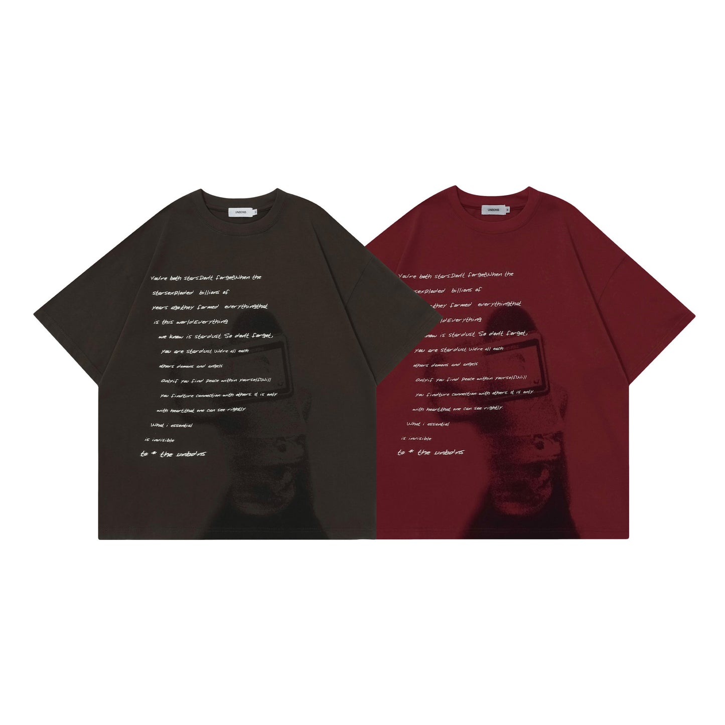 2025 ST417 Man Kun popular Spring 2025n Trend Original Street Trend Versatile Shadow Alphabet Men's and Women's Loose Short Sleeve T-Shirt