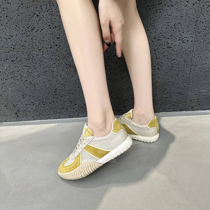 2025 popular new summer leather breathable fashion casual shoes show feet small soles children