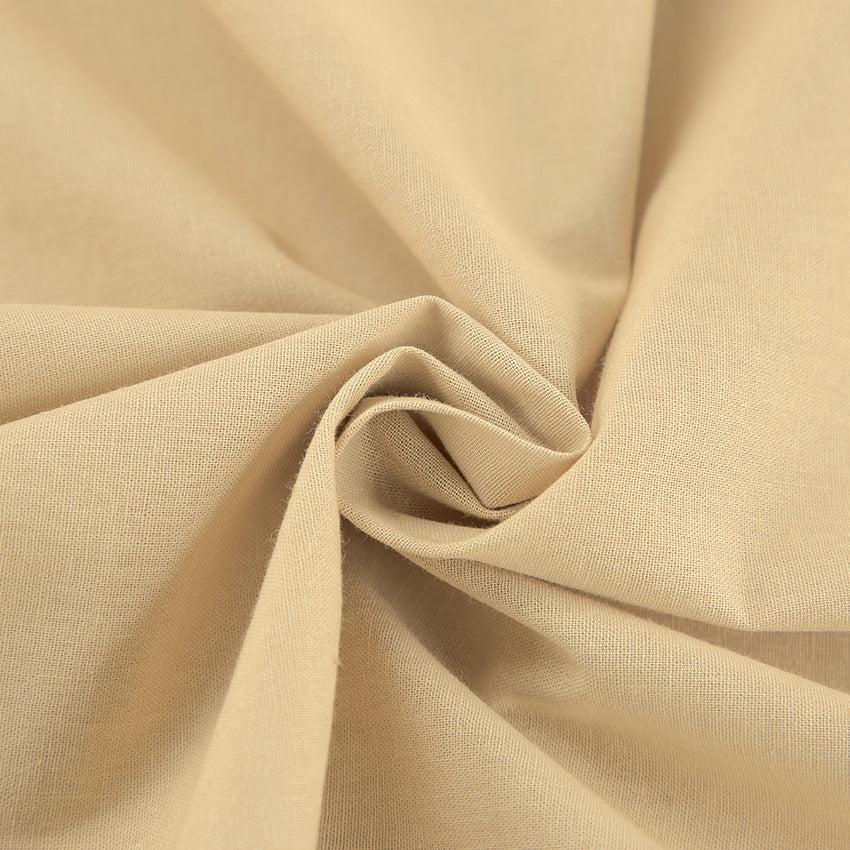 2025 spring and summer new products contrasting colors popular sleeveless cotton and linen sexy tube top slim and thin mid-waist pleated two-piece set for women