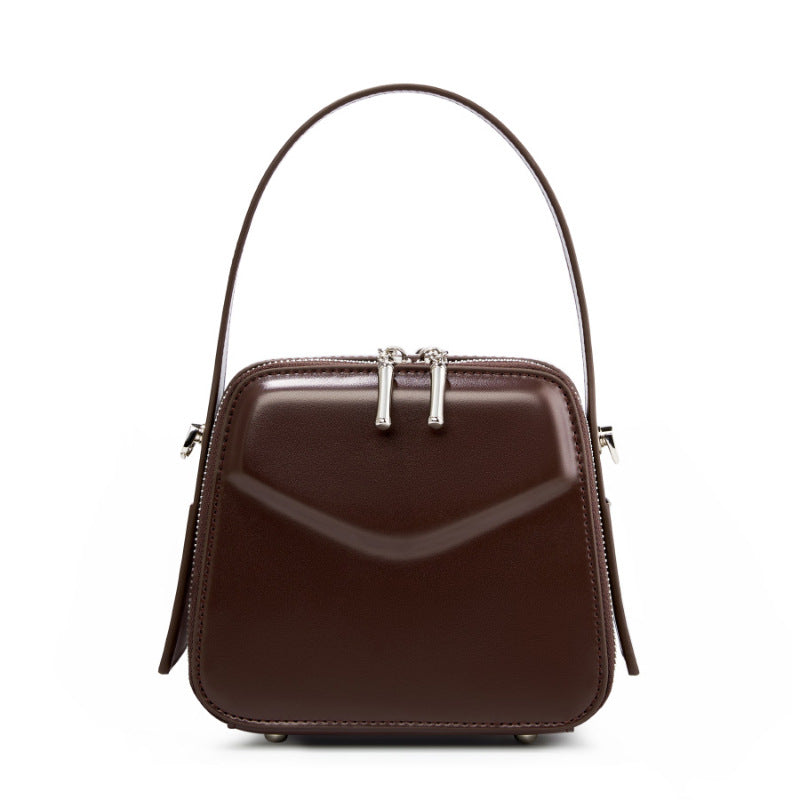 2025 Portable eaves bag, light commuter small square bag popular autumn and winter new casual texture shoulder messenger bag
