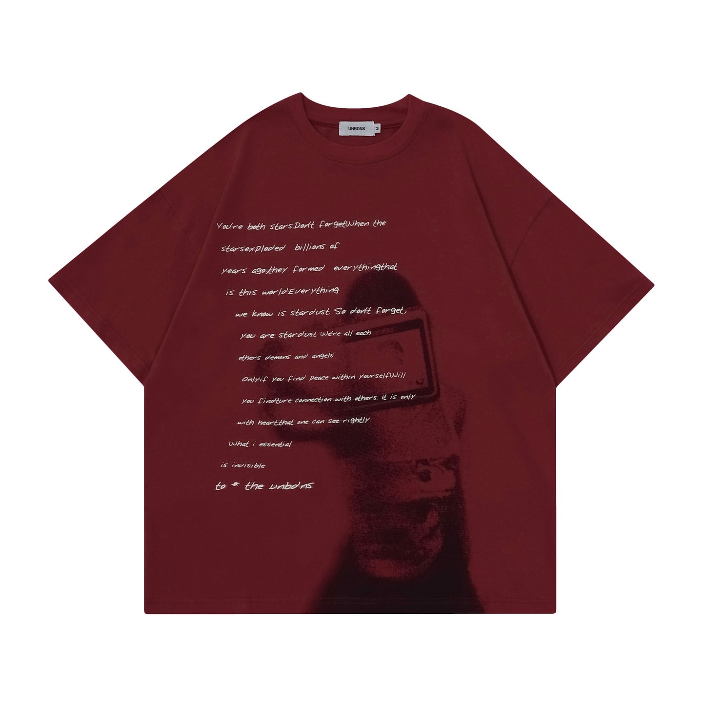 2025 ST417 Man Kun popular Spring 2025n Trend Original Street Trend Versatile Shadow Alphabet Men's and Women's Loose Short Sleeve T-Shirt