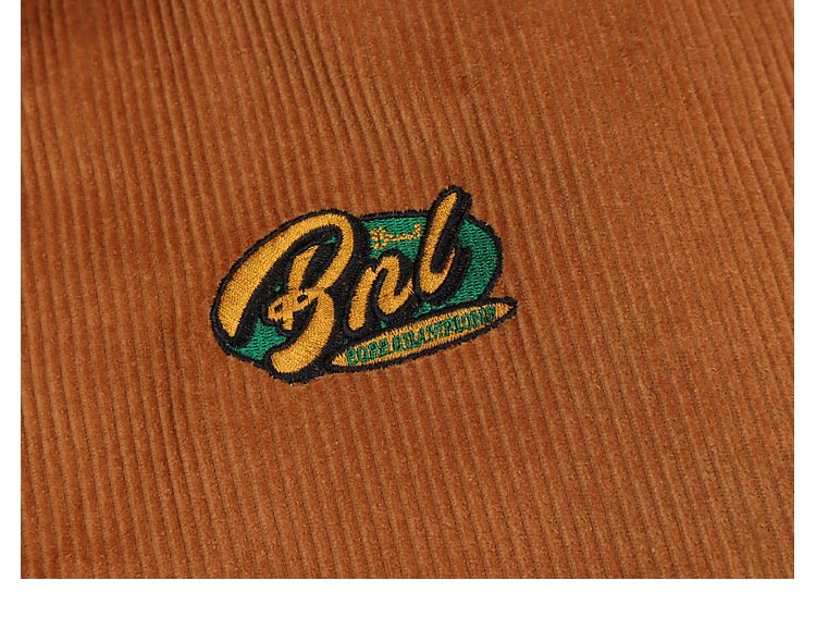 Bonsir Winter Cashmere Lapel Cotton Coats Men's Vintage Thick Thermo Corduroy Jackets Fur Collar Crgo Outerwear Male