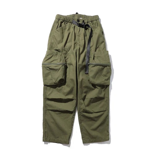 Bonsir Baggy Black Cargo Pants Men American Streetwear Oversize Khaki Cargo Trousers Male Pocket Loose Casual Hip Hop Workwear