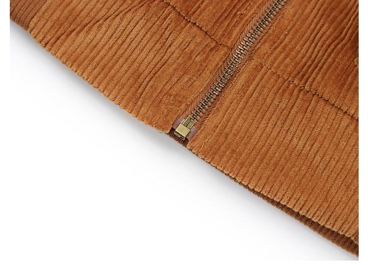 Bonsir Winter Cashmere Lapel Cotton Coats Men's Vintage Thick Thermo Corduroy Jackets Fur Collar Crgo Outerwear Male
