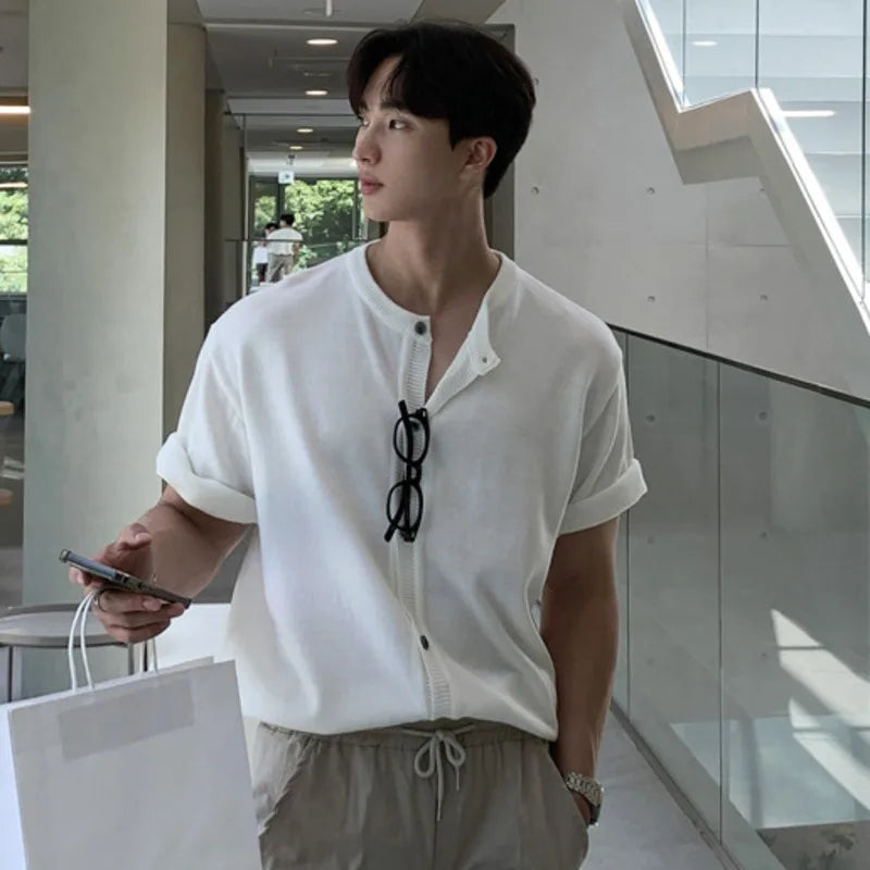 sanyamk - Korean Style Men's T-shirts