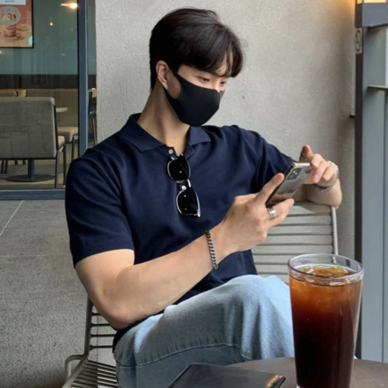 sanyamk - Business Casual Men's T-shirts