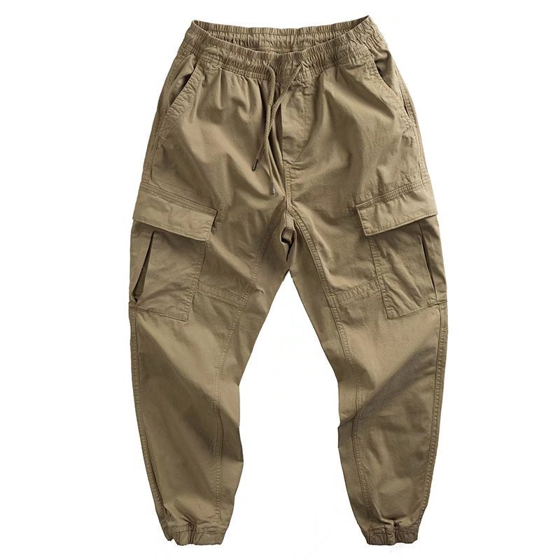 sanyamk Vintage Cargo Pants for Men Loose Casual Straight Trousers Male Khaki Black Gray Green Streetwear Hip Hop Fashion Style