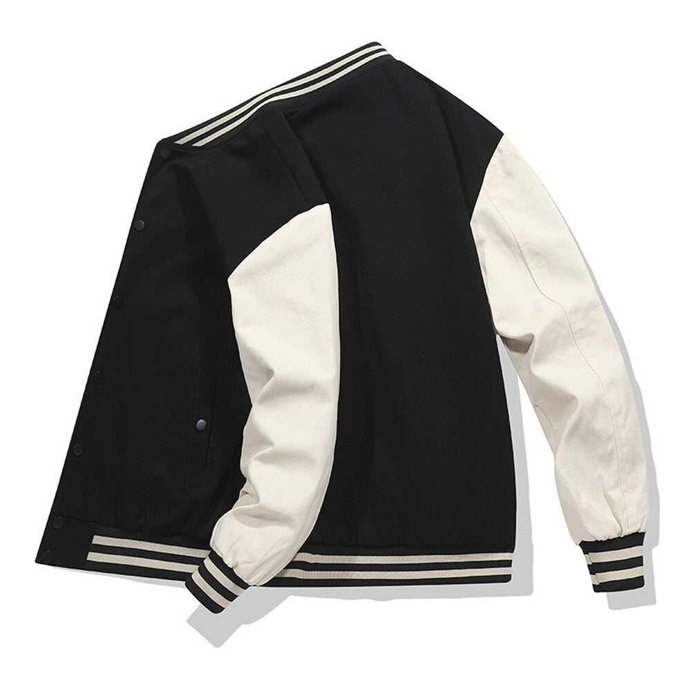 sanyamk Autumn New Baseball Suit Men's Casual Jacket Japan Station Coat Men's Casual Jacket Coats