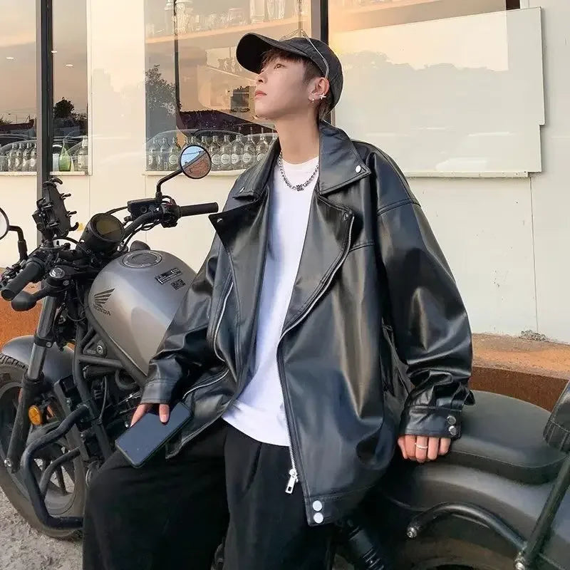 sanyamk Solid Color Male Coats Zip V Men's Baseball Jackets Stylish Trendy High Quality Deals Harajuku Clothing Fashion 2024 Vintage Y2k