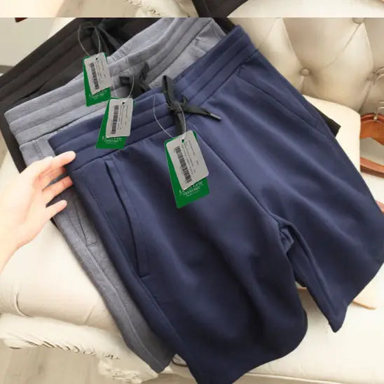 sanyamk New Cotton Soft Shorts Men Casual Jogging Sport Short Summer Male Running Loose Shorts Vintage Short Trousers Streetwear A51