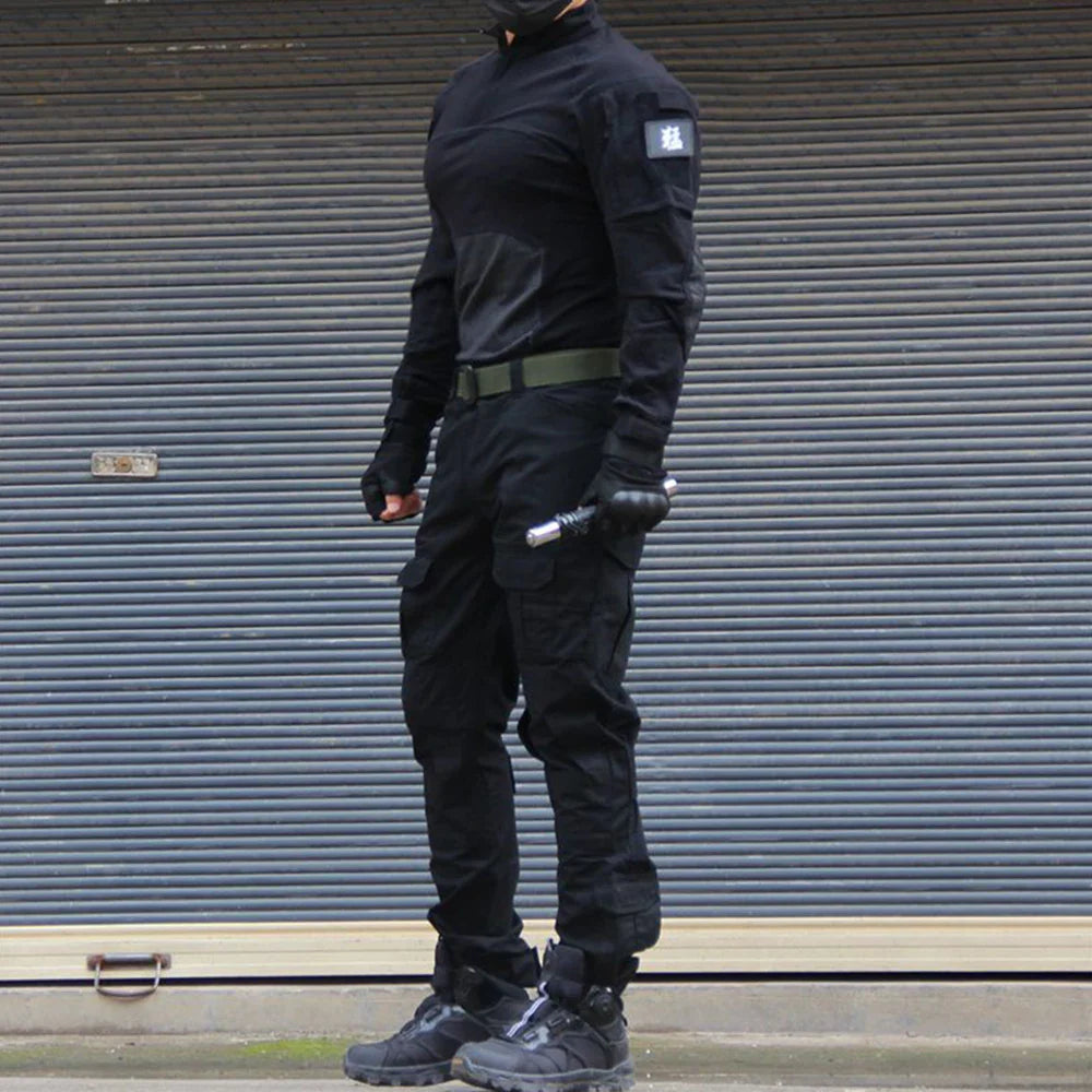 sanyamk 2024 NEW Emerson BDU G3 CB KH FG WG Combat uniform shirt & Pants & knee pads Military Army uniform Wolfgray Suits