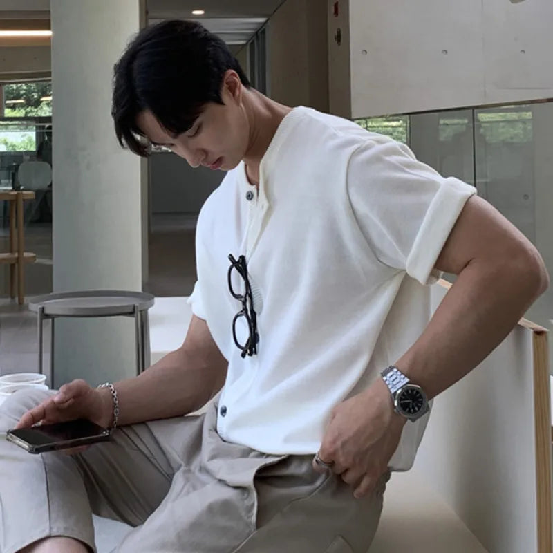 sanyamk - Korean Style Men's T-shirts