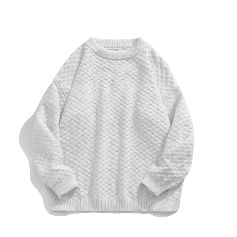 sanyamk New Winter Warm Retro solid color Sweater Men TrendTurtleneck Mens Pullover thick Slim Sweaters Tops Knitted Men's Jumper