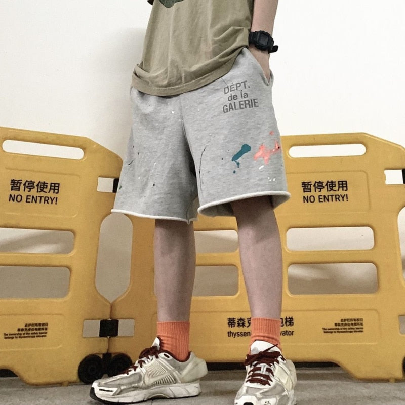 Bonsir Korean Style New In Shorts For Men Shorts Y2k Fashion High Street Gym Shorts Men Casual Vintage Basketball Shorts Summer Shorts