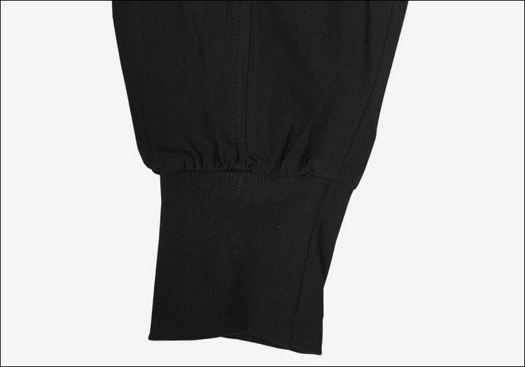Bonsir Chinese Style Harem Pants Men Streetwear Casual Joggers Mens Pants Cotton Linen Sweatpants Ankle-length Men Trousers M-5XL