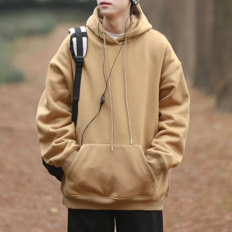 sanyamk Streetwear Pullover Men Hoodie High Quality Autumn Hip Hop Brand Man Sweatshirts Hoodies Solid Color Hoodie Men Woman Clothes