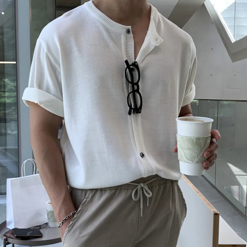 sanyamk - Korean Style Men's T-shirts