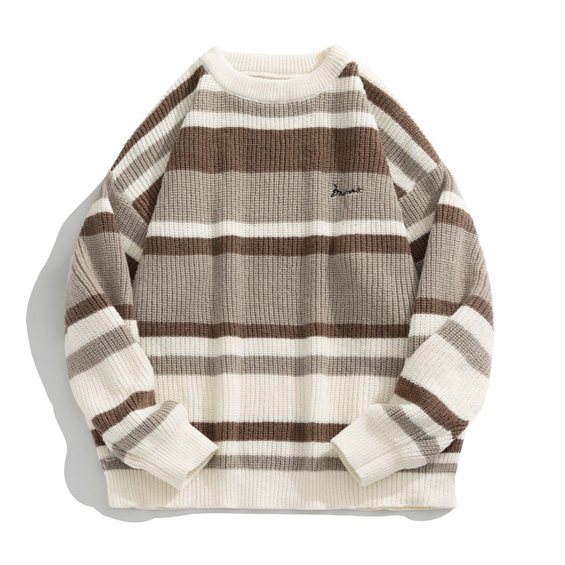 sanyamk New Winter Warm Retro solid color Sweater Men TrendTurtleneck Mens Pullover thick Slim Sweaters Tops Knitted Men's Jumper