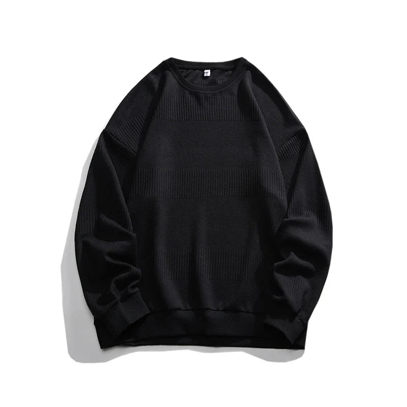 Bonsir 2024 Hoodies Jacquard Sweatshirt Mens White Pullover Streetwear Casual Fashion Clothes Mens Oversized Korean Harajuku T Shirt