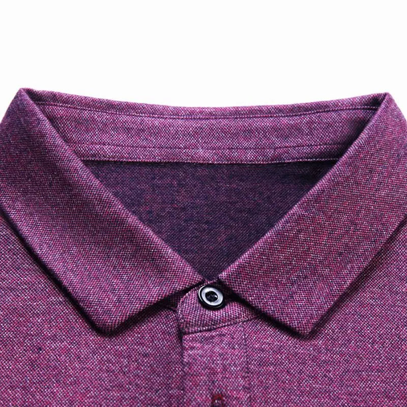 sanyamk Autumn Winter KPOP Fashion Style Harajuku Slim Fit Ropa Hombre Loose Casual All Match Undershirt Solid Button Lapel POLO Shirt