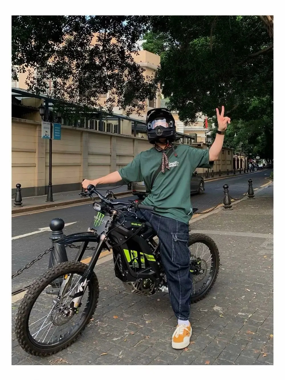 Bonsir Baggy Cargo Jeans big pocket Trousers Male Denim Pants Wide Leg Pant women's Jeans Loose Casual Streetwear Hip Hop Harajuku