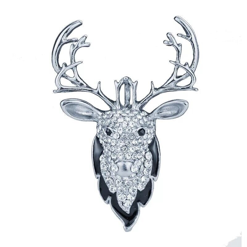 New Retro Animal Lion Head Brooch Fashion Men's Suit Shirt Collar Pin Needle Badge Lapel Pins and Brooches Jewelry Accessories