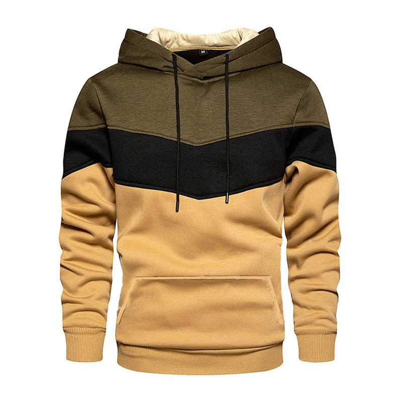 sanyamk Men's Tracksuit Casual Hoodies and Sweatpants Two Piece Sets Winter Sports Suit Outdoor Sweatshirt Set Fashion Male Clothing