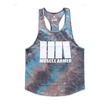 sanyamk Men Bodybuilding Tank Top Camouflage sleeveless Shirt Summer Sports vest Gyms Fitness Running undershirt Workout Sling Vest men