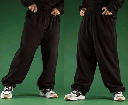 Bonsir Really Plus Size Loose Baggy Sweatpants Men Casual Hiphop Harem Trousers Streetwear Joggers Elastic Waist Track Pants