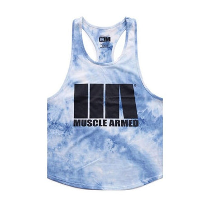 sanyamk 2022 Summer Camouflage Tank Top men Brand Gyms  Vest Fitness Singlet Sling Vest Bodybuilding sport Tank Top sleeveless Shirt men