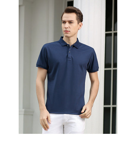 sanyamk Men 2022 Summer Brand New Business Casual Style Polo Shirts Men Short Sleeve Fashion Slim Solid Color Polo Shirt Tee Shirt Men