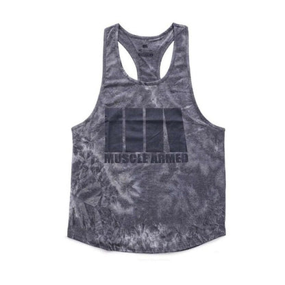 sanyamk Men Bodybuilding Tank Top Camouflage sleeveless Shirt Summer Sports vest Gyms Fitness Running undershirt Workout Sling Vest men