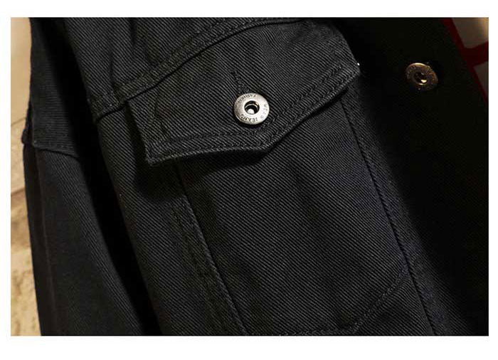 sanyamk Men Fashion Denim Jacket Plus Size M-5XL Loose Baggy Jeans Coat Japan Style Streetwear Casual Cowboy Jacket Men Clothing