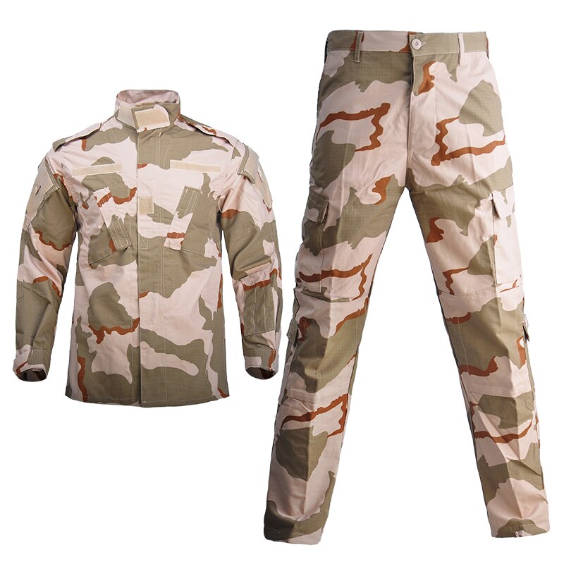 sanyamk Tactical Military Uniform Camouflage Army Men Clothing Special Forces Airsoft Soldier Training Combat Jacket Pant Male Suit