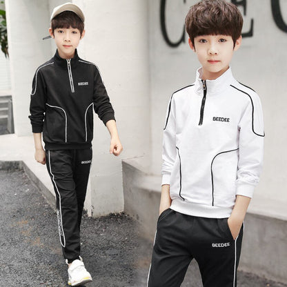 Boys Sportswear Spring Autumn Casual Toddler Teens Boys Clothes Long Sleeve Coat Pant Children Clothing Set Kids