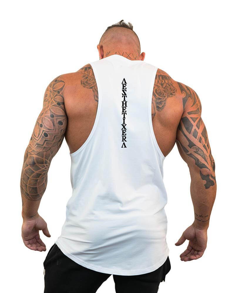 sanyamk Running Vest Mens Sports clothing gym tank top men bodybuilding tanktop workout singlet fitness stringer muscle sleeveless shirt